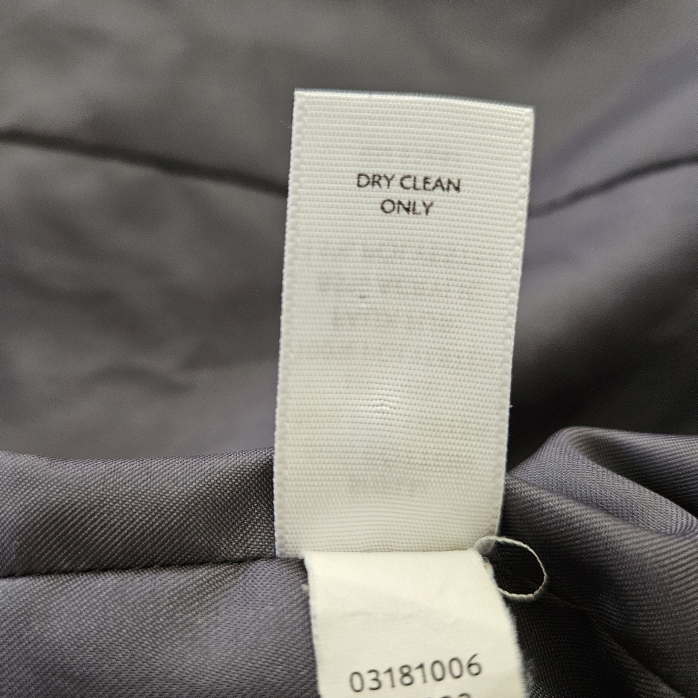 J. Jill Gray Faux Fur Trim Button-Down Vest Women's Large, Pockets - Picture 9 of 9